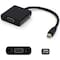 Add-On Addon 20.00Cm (8.00In) Mini-Displayport Male To Dvi-I (29 Pin) Female MDP2DVIB - alternate 1